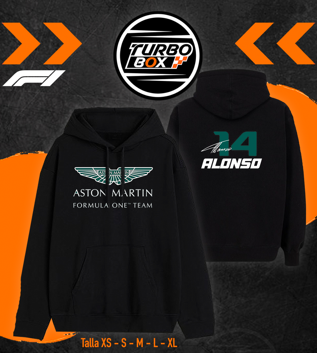 Poleron Aston Martin - Alonso