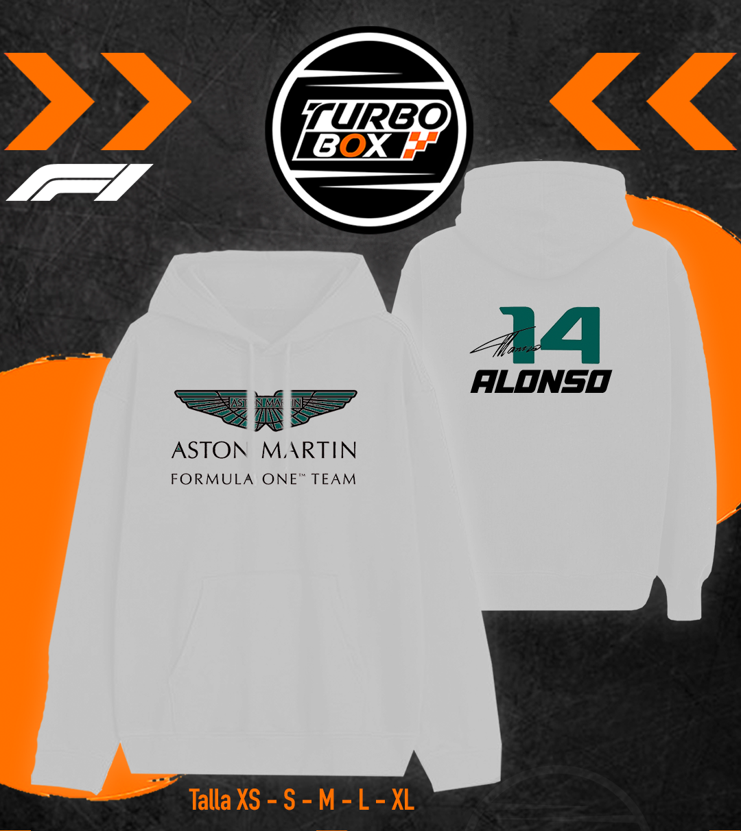 Poleron Aston Martin - Alonso
