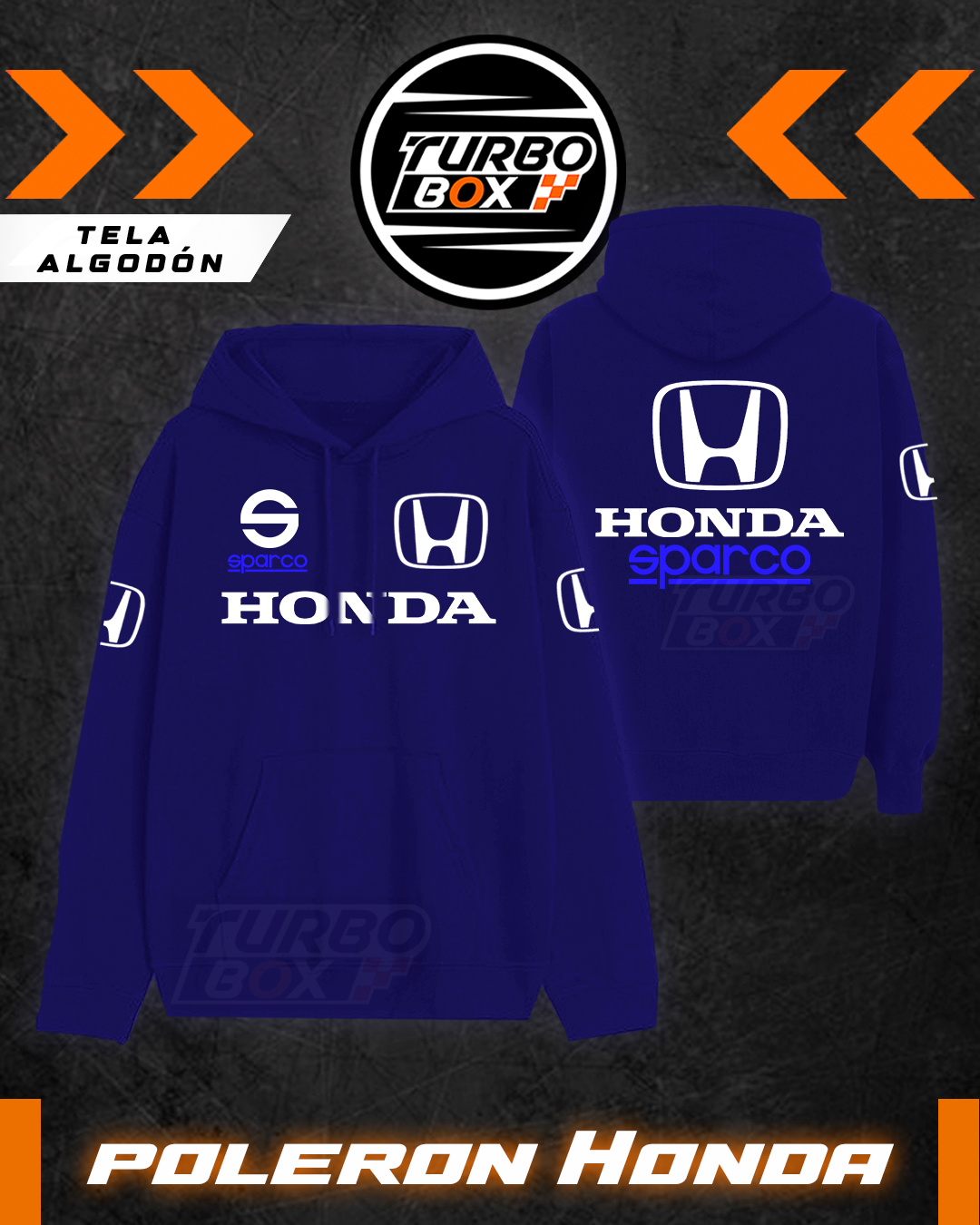Poleron Honda Sparco