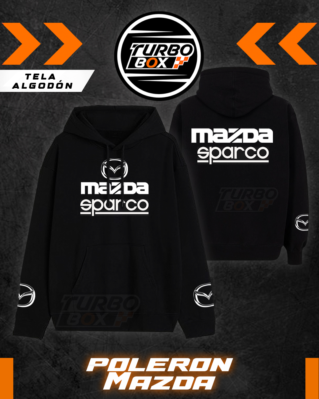 Poleron Mazda Sparco