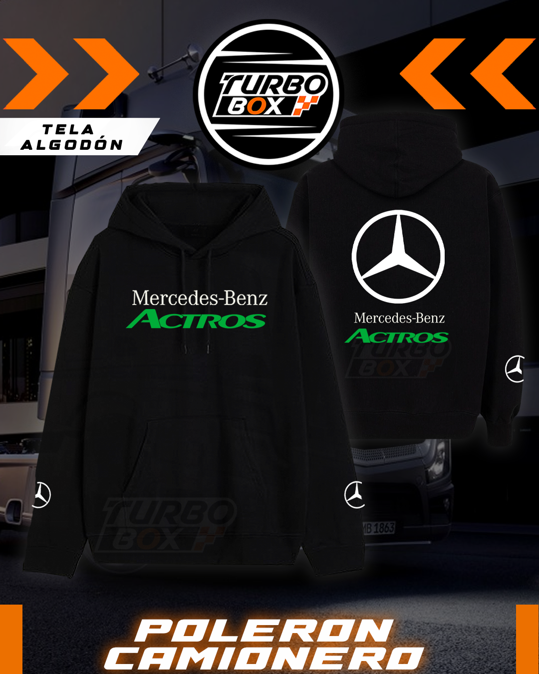 Poleron Mercedes-Benz Actros