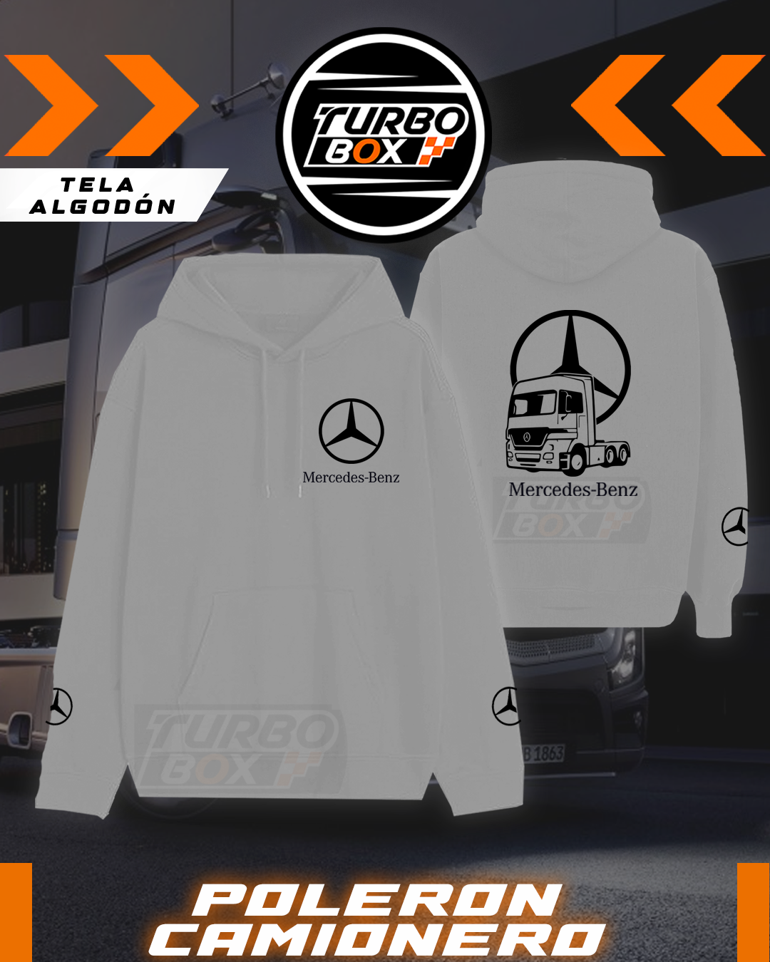 Poleron Mercedes-Benz Camión