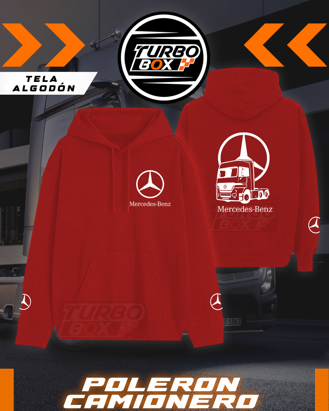 Poleron Mercedes-Benz Camión