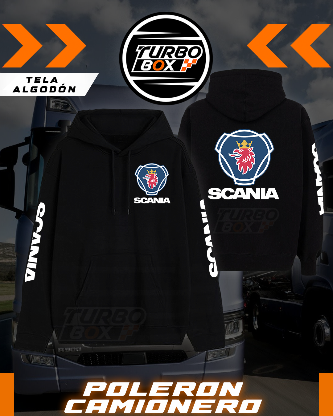 Poleron Scania tradicional