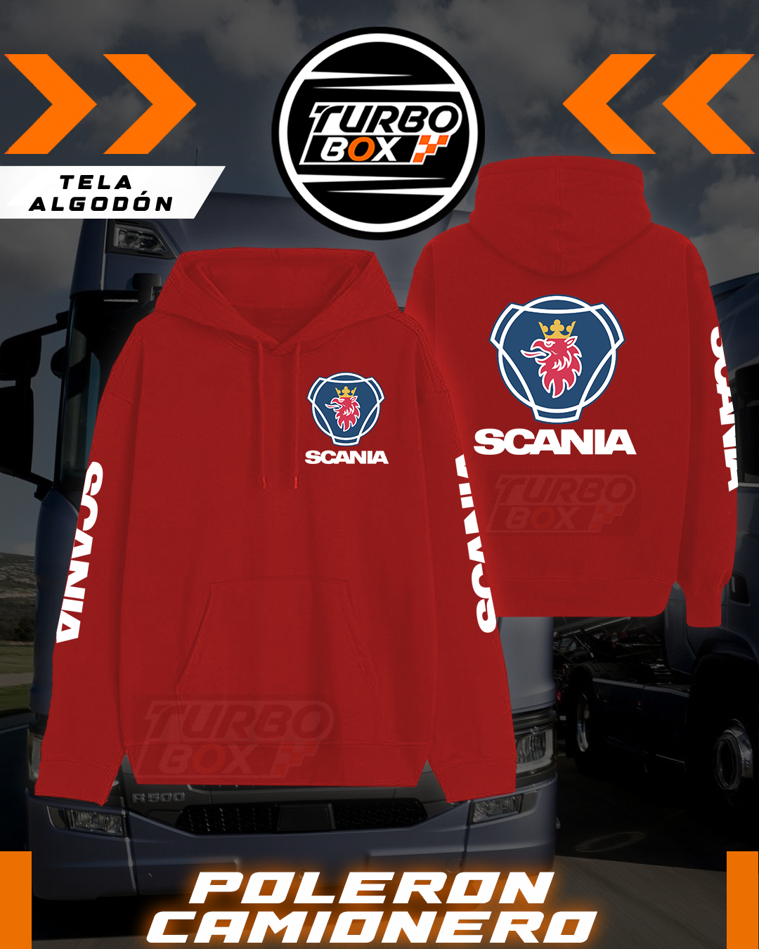 Poleron Scania tradicional