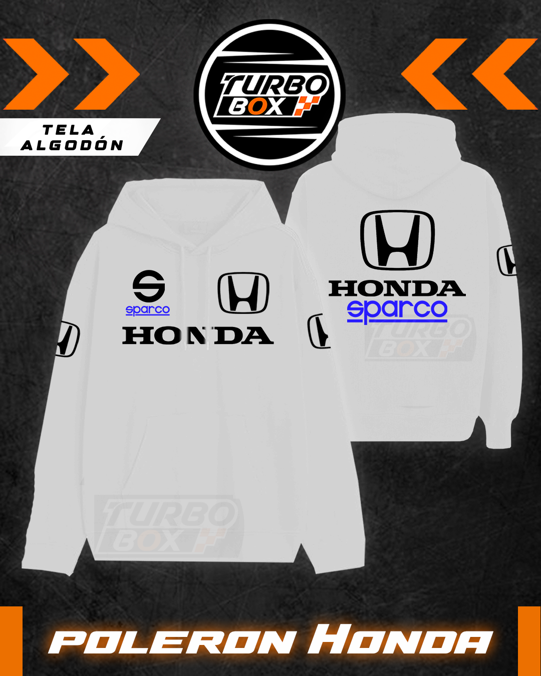 Poleron Honda Sparco