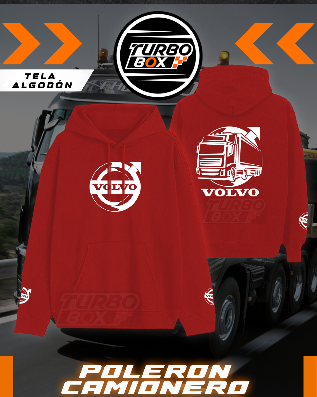 Poleron Volvo Camión