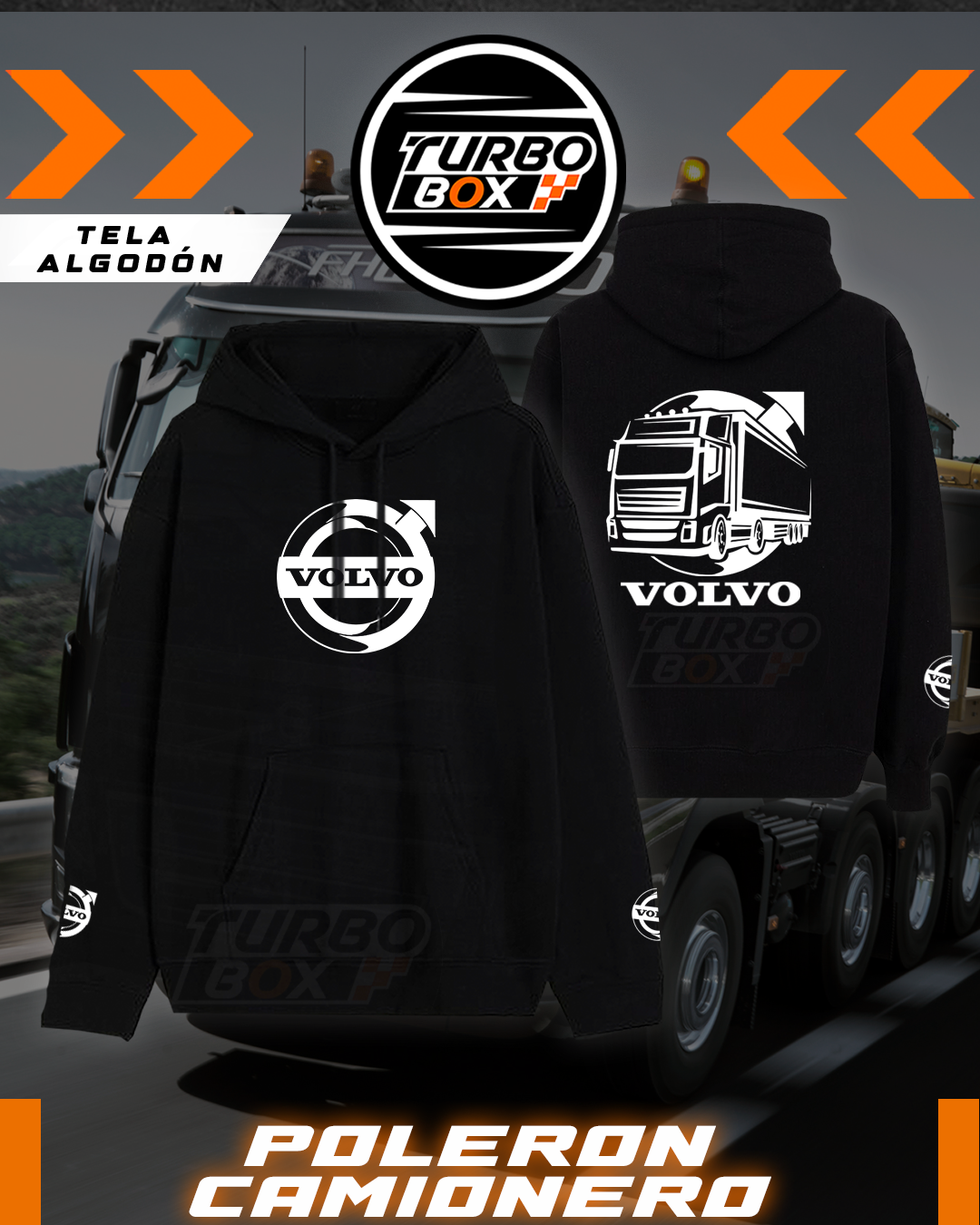 Poleron Volvo Camión