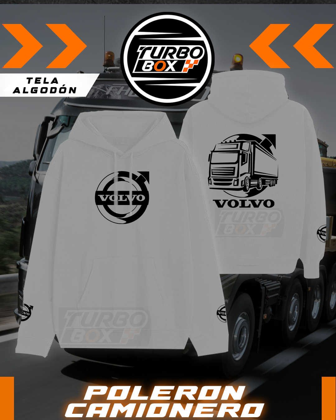Poleron Volvo Camión