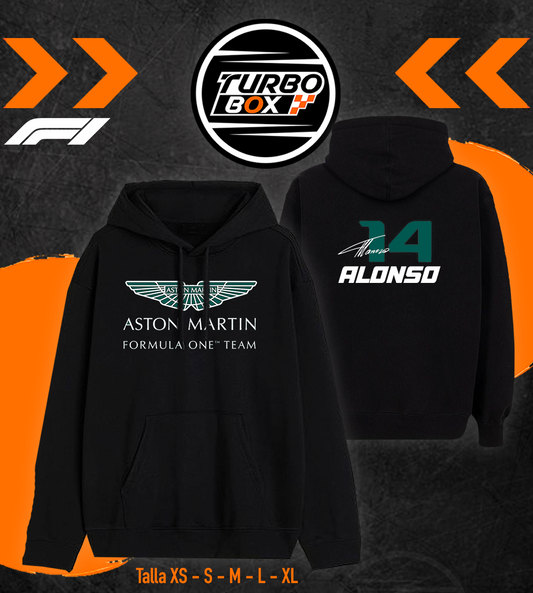 Poleron Aston Martin - Alonso