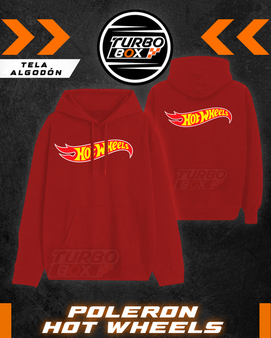 Poleron Hot Wheels Clásico
