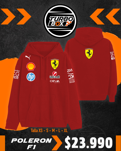 Poleron Ferrari F1 2025