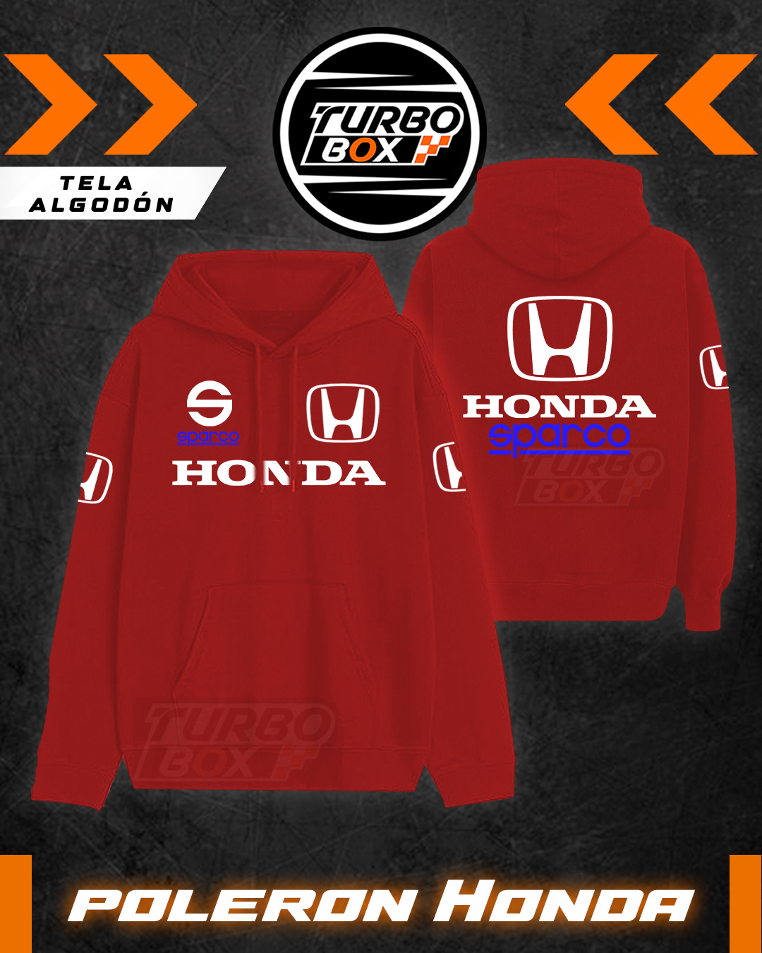 Poleron Honda Sparco
